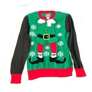 Elf Ugly Christmas Sweater